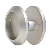 Ambiance Dummy Door Knob Silver 2-in