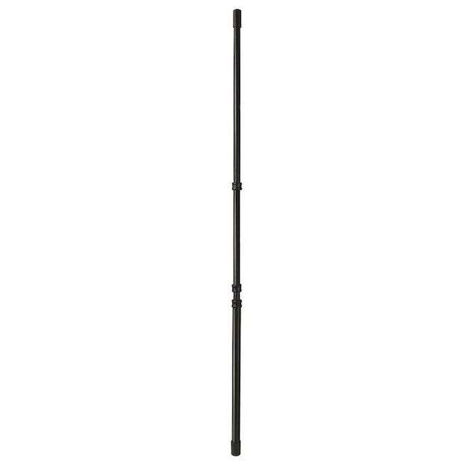 Concept SGA Telescopic Series Stair Post - Adjustable from 31 to 41-in - Black Wrought Iron