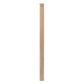 Concept SGA 8000 Series 2.5-in x 44-in Natural Prefinished Maple Wood Stair Newel Post