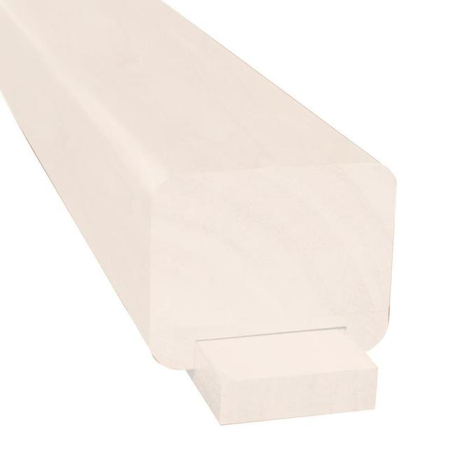 Concept SGA 8000 Series 2-in x 6-ft White Prefinished Asian Hardwood Handrail