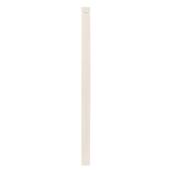 Concept SGa 8000 Series 2.5-in x 49-in White Prefinished Asian Hardwood Stair Newel Post