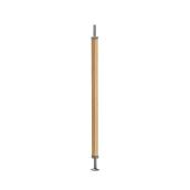 Concept SGA 12000 Series Stair Post - 40-in - Wood and Stainless Steel