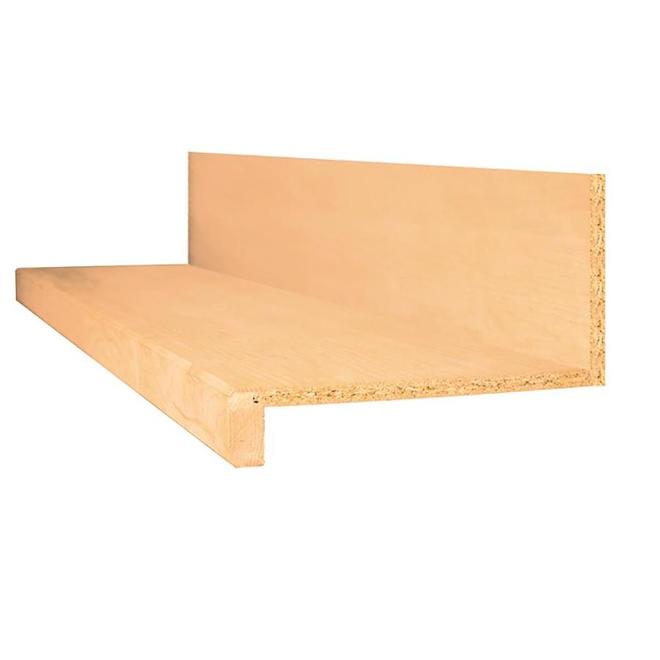 Concept SGA Unfinished Maple Wood Stair Tread and Riser Kit 36in RONA