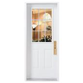 Porte extérieure vitrée 9 carreaux 34 x 80 po - Gauche
