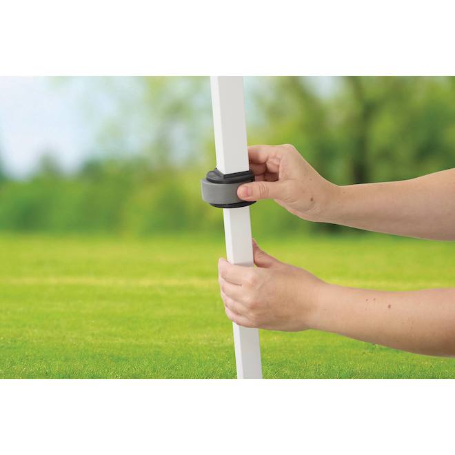 VALU+ Sun Canopy with Slanted Legs 10 x 10-ft - White