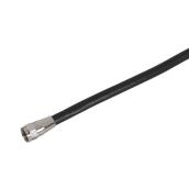 Zenith 6-ft Black 18-AWG RG6 Coaxial Cable