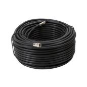 Zenith 100-ft Black 18-AWG RG6 Coaxial Cable