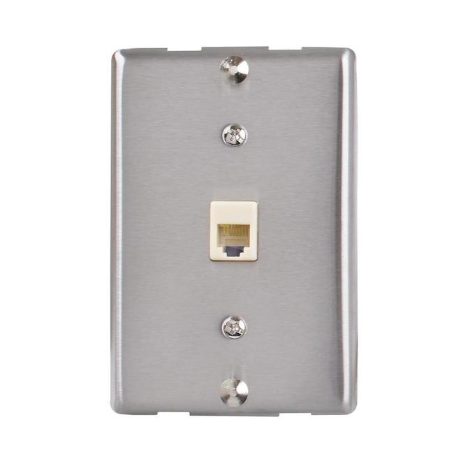 Zenith Single Phone Wall Jack