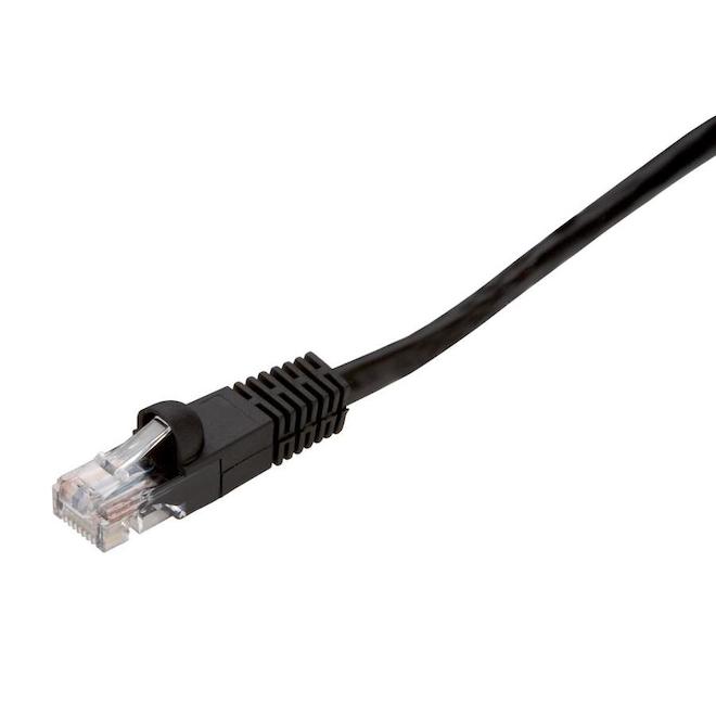 Câble réseau RJ45 catégorie 5E noir 14 pieds PN10145EB Zenith