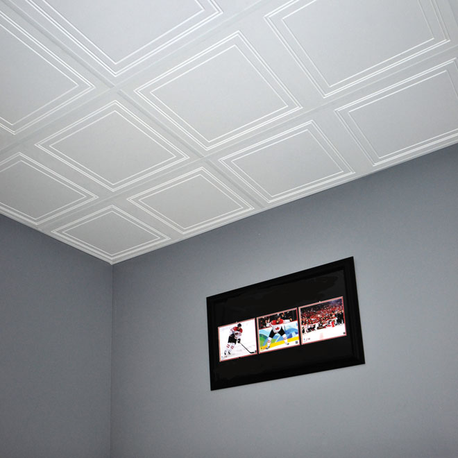 MUR design Ceiling Tile - Polo - 2' X 4' - 4 per Box