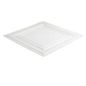 Murdesign Plaza Wood Fibre Ceiling Tiles - White - 8 Per Box - 2-ft W × 2-ft L