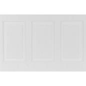 Mirage Decorative Wall Panel - 32" x 48" - HDF - White