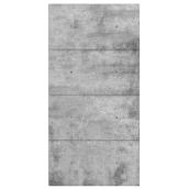 Concrete Look Wall Panel - 48" x 96" - Grey