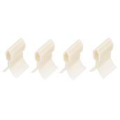 MURdesign Suspended Ceiling Tile Clips for Urbano Tiles - Plastic - White - 4 Per Pack