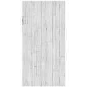 MURDesign Eastman Wall Panel Wood Look 1/4-in x 48-in x 96-in White