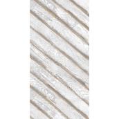MURdesign Albatros Wall Tiles - Wood Imitation - 24-in x 48-in - White - 4/Pack