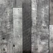 MURdesign Oka Embossed Wall Panel 24-in x 48-in Grey Wood Look