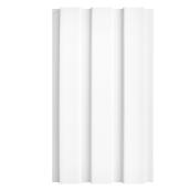 Mur Design Salda 4 3/4-in W x 96-in H MDF Wall Panel - White Finish - 11.65-sq. ft./Box