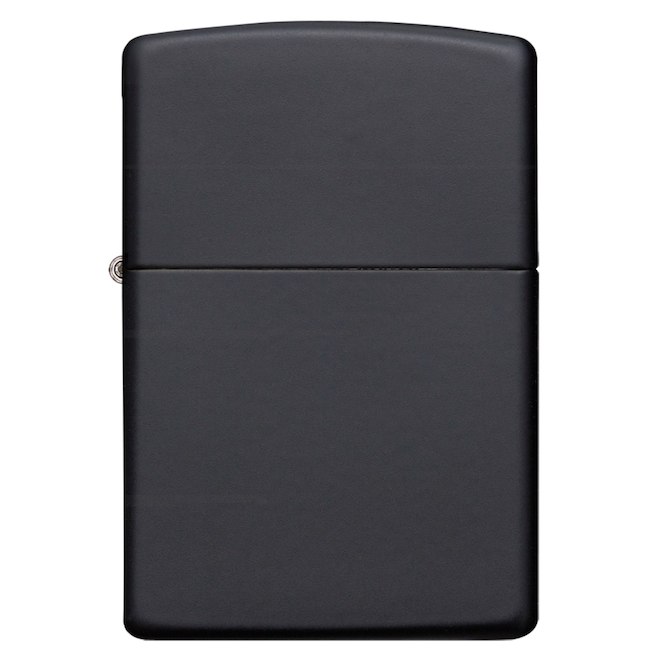 Zippo Classic Lighter Windproof - Black Matte