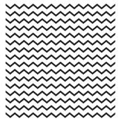 Applique murale amovible en vinyle « Chevrons », paquet de 2