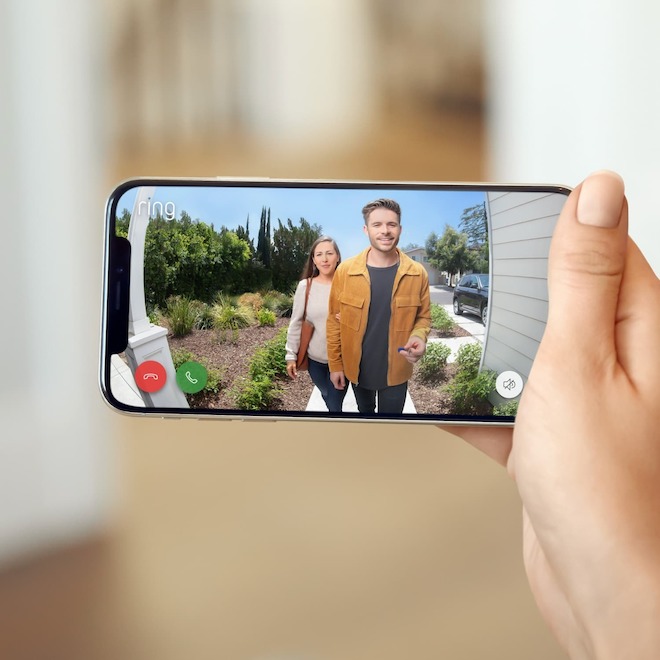 Ring Doorbell Video 3 with 160-Degree Field of View - Satin Nickel