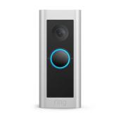 Ring Pro 2 Video Doorbell 1536p HD - Black and Grey