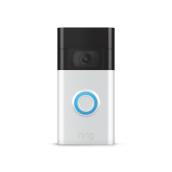 Ring Wireless Video Doorbell Wi-Fi Connectivity with Motion Detection - Silver