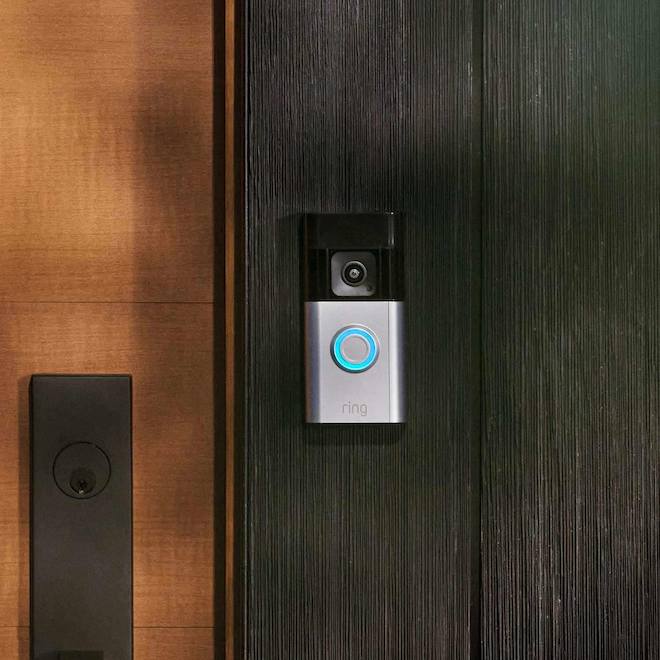 Ring Doorbell Pro Wireless with Head-to-Toe Video and Motion Detection - Silver