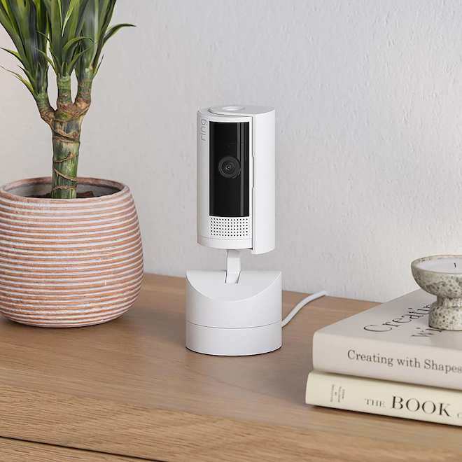 Ring Pan-Tilt Camera for Indoors - White