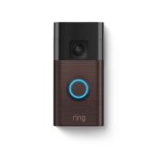 Ring Smart Battery-Operated Doorbell with Motion Sensor - Venetian Bronze Finish