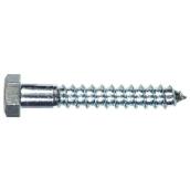 Hillman 5/16-in Zinc-Plated Hex-Head Lag Screws - 50/Pk