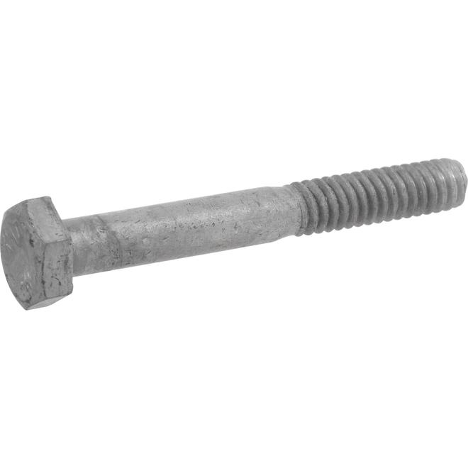 Hillman 3/8-in-16 Hot-Dipped Galvanized Hex-Head Standard Hex Bolts - 50/Pk