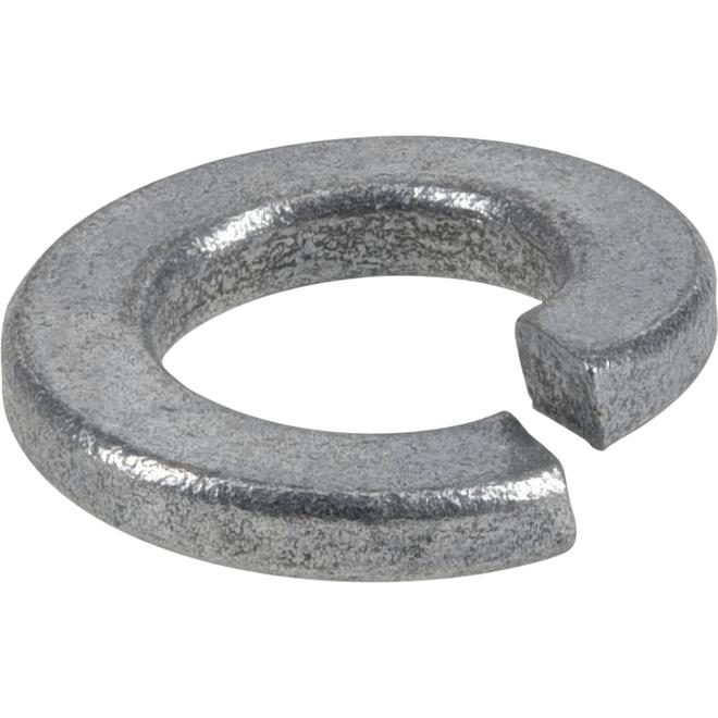 Hillman Galvanized Steel Standard SAE Split Lock Washers - 100/Pk