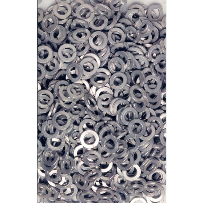 Hillman Galvanized Steel Standard SAE Split Lock Washers - 100/Pk