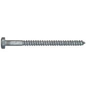 Hillman 1/2-in 2 1/2-in Hot-Dipped Galvanized Hex-Head Lag Bolts - 50/Pk