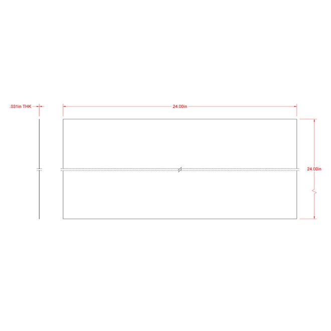 Hillman 24-in W x 24-in L Plain Cold Rolled Steel Weldable Solid Sheet Metal