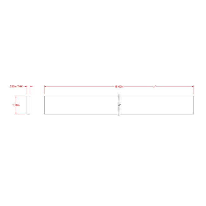 Hillman 4-ft x 1-1/2-in Weldable Steel Flat Bar