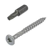 Hillman SS 305 Power Pro Exterior Wood Screws #8 x 1-3/4-in 40/Pk