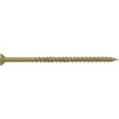 Hillman One Zinc-Plated Bronze-Finish Multi-Purpose FH Screws #9 x 3-1/4-in 50/Pk