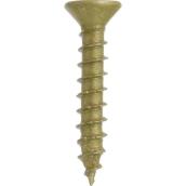 Hillman One FH Multi-Material Zinc-Plated Screws #8 x 1-in 35/Pk