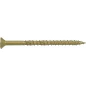 Hillman One Multi-Material FH Zinc-Plated Steel Screws 1/4 x 4-in 10/Pk