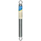 Hillman Extension Spring #203 in Zinc-Plated Steel 55/64 x 8 1/2 x 0.135-in with Hooks