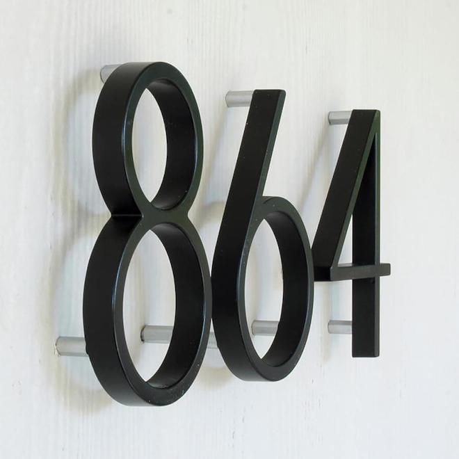 Hillman 5-in Bronze Floating House Number #2 1/pk