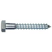 Hillman 1/2 x 2-1/2-in Zinc-Plated Hex-Head Lag Screws - 50/Pk