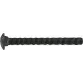 Hillman Black Carriage Bolt 1/2x10 (12)