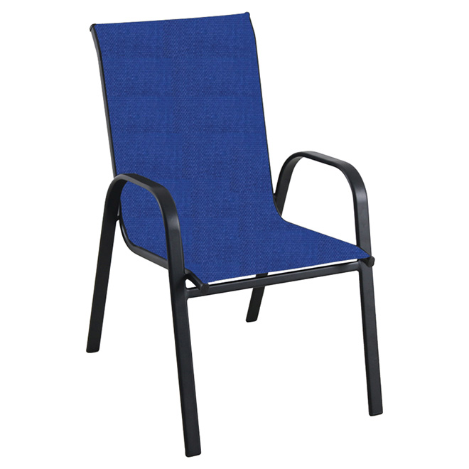 Style Selections Stackable Patio Chair, Outdoor Patio Furniture Stackable Chairs