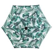 Market Umbrella - Leaf Pattern - 7.5' - Steel/Fabric - Green