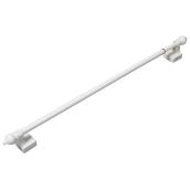 Kenney Magnetic Rod - 16'' to 28'' - White