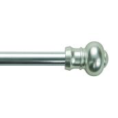 Adjustable Curtain Rod - 48in to 84in - Silver