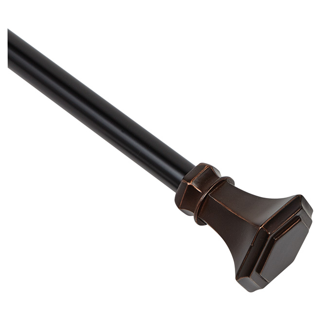 KENNEY Adjustable Curtain Rod Martel 36" to 66" Copper KN80106VS RONA